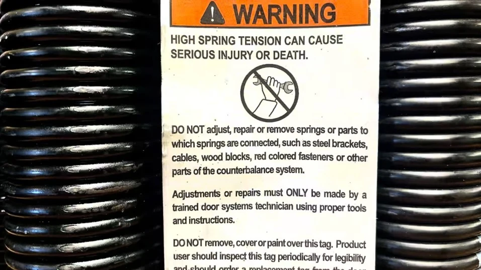Home broken garage door spring Palm Coast FL